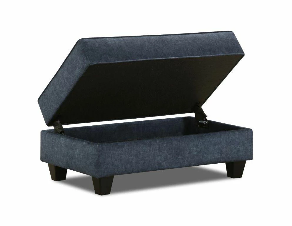Dancaster Navy Storage Ottoman 7 Dancaster Navy Storage Ottoman - Image 5