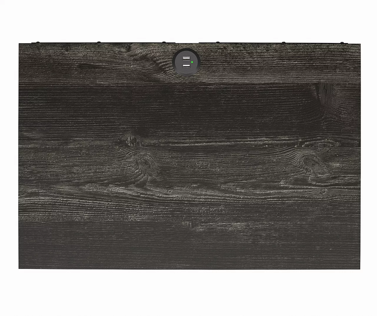 Silverton Black Oak Nightstand With USB Charging 6 Silverton Black Oak Nightstand With USB Charging - Image 4