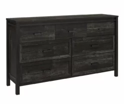 Silverton Black Oak 7-Drawer Dresser