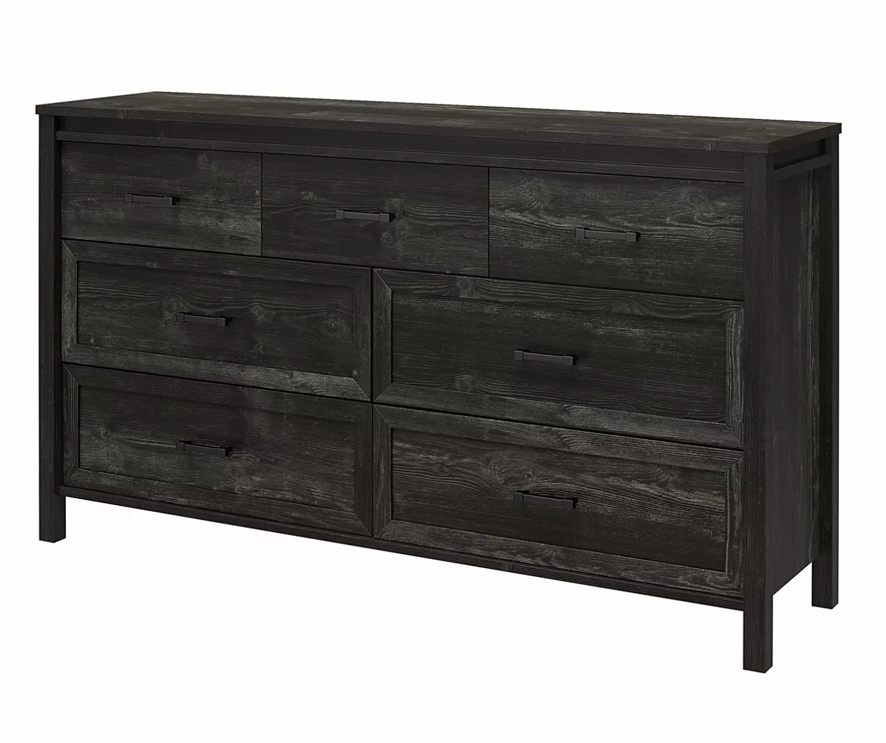 Silverton Black Oak 7-Drawer Dresser 5 Silverton Black Oak 7-Drawer Dresser - Image 3