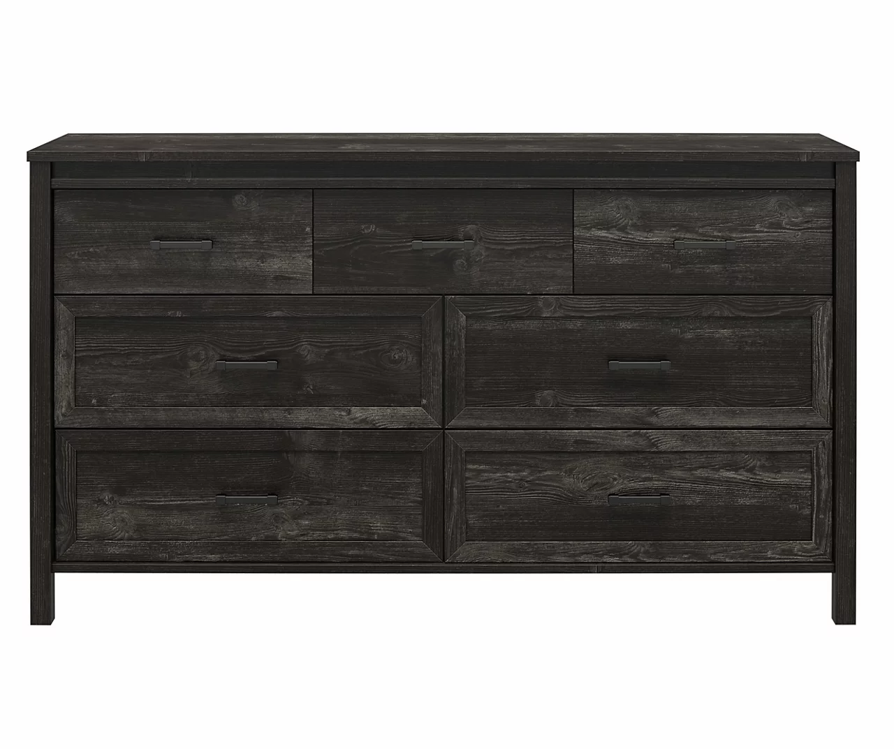 Silverton Black Oak 7-Drawer Dresser 7 Silverton Black Oak 7-Drawer Dresser - Image 5