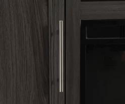 54" Gray Electric Fireplace Console -Storage supplies store 810570726 2