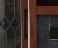 66" Heirloom Cherry Electric Fireplace Console 13 66" Heirloom Cherry Electric Fireplace Console -Storage supplies store 810570830 1 1