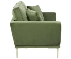 Macleary Moss Loveseat -Storage supplies store 810573758 51