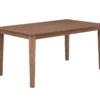 Marley Light Walnut Dining Table -Storage supplies store 810579821