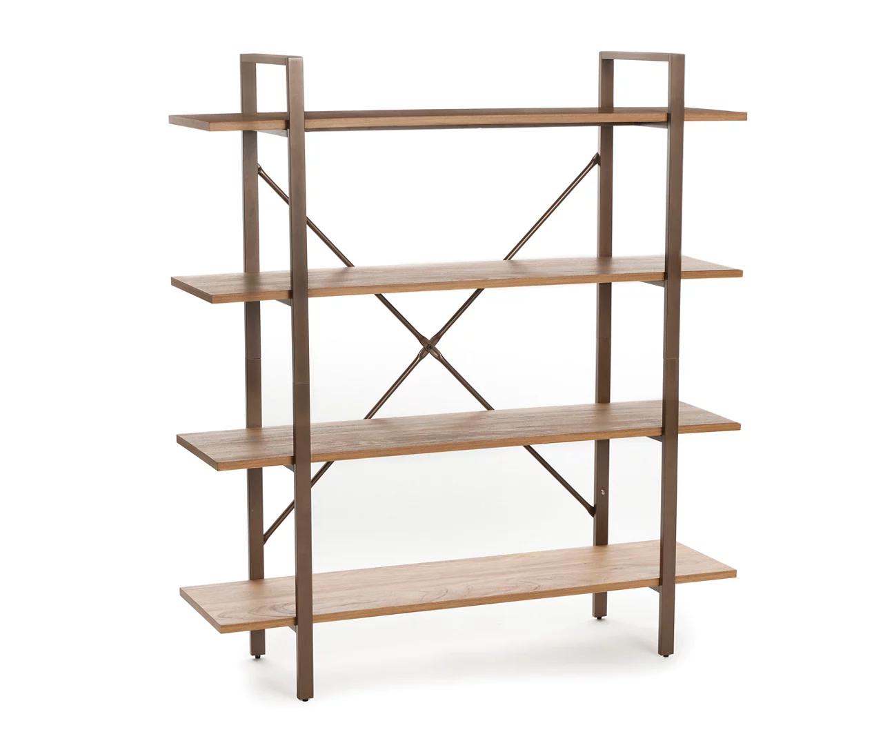 Medium Mango Open 4-Shelf Bookcase 4 Medium Mango Open 4-Shelf Bookcase - Image 2