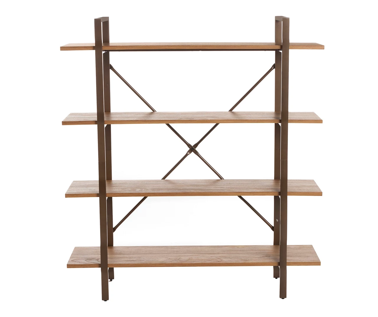 Medium Mango Open 4-Shelf Bookcase 3 Medium Mango Open 4-Shelf Bookcase