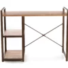 Medium Mango 2-Shelf Writing Desk -Storage supplies store 810583081