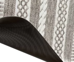 Gray & White Geo Stripe PVC Desk Mat, (34" X 47") 7 Gray & White Geo Stripe PVC Desk Mat, (34" X 47") -Storage supplies store 810586481 2