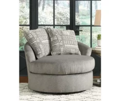 Soletren Ash Swivel Accent Chair -Storage supplies store 810587409 6