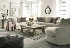 Signature Design By Ashley Soletren Queen Sleeper Sofa -Storage supplies store 810587415 810587463 810587414 2
