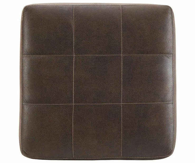 Signature Design By Ashley Navi Faux Leather Oversized Accent Ottoman 9 Signature Design By Ashley Navi Faux Leather Oversized Accent Ottoman - Image 7