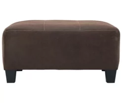 Signature Design By Ashley Navi Faux Leather Oversized Accent Ottoman 15 Signature Design By Ashley Navi Faux Leather Oversized Accent Ottoman -Storage supplies store 810587440 3