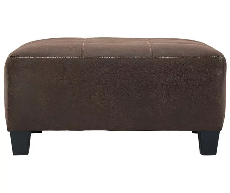 Signature Design By Ashley Navi Faux Leather Oversized Accent Ottoman 8 Signature Design By Ashley Navi Faux Leather Oversized Accent Ottoman - Image 6