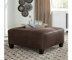 Signature Design By Ashley Navi Faux Leather Oversized Accent Ottoman 17 Signature Design By Ashley Navi Faux Leather Oversized Accent Ottoman -Storage supplies store 810587440 4