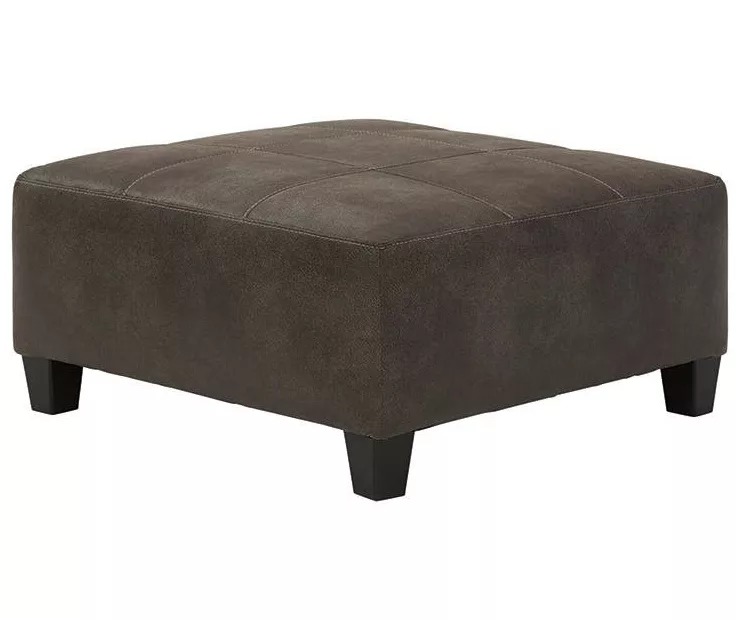 Signature Design By Ashley Navi Faux Leather Oversized Accent Ottoman 3 Signature Design By Ashley Navi Faux Leather Oversized Accent Ottoman