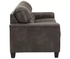 Signature Design By Ashley Navi Faux Leather Sofa -Storage supplies store 810587443 4