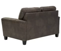 Signature Design By Ashley Navi Faux Leather Loveseat 18 Signature Design By Ashley Navi Faux Leather Loveseat -Storage supplies store 810587444 4