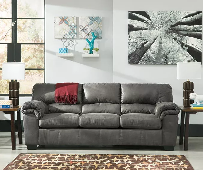 Signature Design By Ashley Bladen Faux Leather Sofa 5 Signature Design By Ashley Bladen Faux Leather Sofa - Image 3
