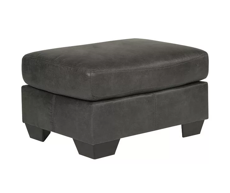 Bladen Slate Faux Leather Ottoman 3 Bladen Slate Faux Leather Ottoman