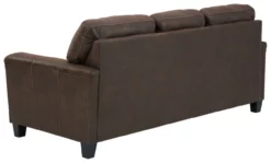 Signature Design By Ashley Navi Faux Leather Sofa -Storage supplies store 810587483 6