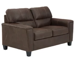Signature Design By Ashley Navi Faux Leather Loveseat 20 Signature Design By Ashley Navi Faux Leather Loveseat -Storage supplies store 810587484 1