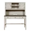 Riverwood Desk With Hutch & USB Charging -Storage supplies store 810588551 1