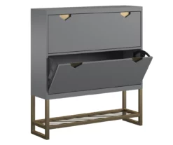 CosmoLiving Brielle Entryway Shoe Storage Cabinet 16 CosmoLiving Brielle Entryway Shoe Storage Cabinet -Storage supplies store 810589010 4