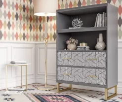 CosmoLiving Scarlett Bookcase -Storage supplies store 810589037 6