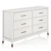 CosmoLiving Westerleigh 6-Drawer Dresser 2 CosmoLiving Westerleigh 6-Drawer Dresser -Storage supplies store 810589232 4