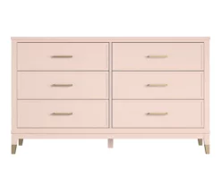 CosmoLiving Westerleigh 6-Drawer Dresser -Storage supplies store 810589236 1