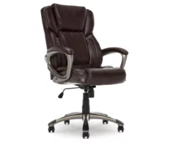 Serta Garret Executive Bonded Leather Office Chair -Storage supplies store 810590316 A0