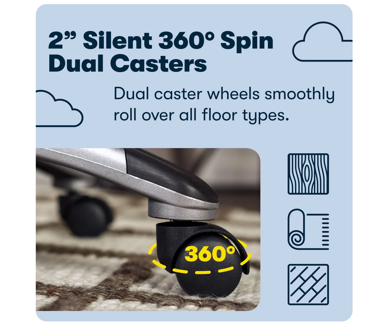 Delvin Black Bonded Leather Office Chair 12 Delvin Black Bonded Leather Office Chair - Image 10