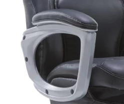 Delvin Black Bonded Leather Office Chair 19 Delvin Black Bonded Leather Office Chair -Storage supplies store 810590317 A0 7