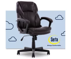 Mitchell Roasted Chestnut Vegan Leather Office Chair 29 Mitchell Roasted Chestnut Vegan Leather Office Chair -Storage supplies store 810590318 1