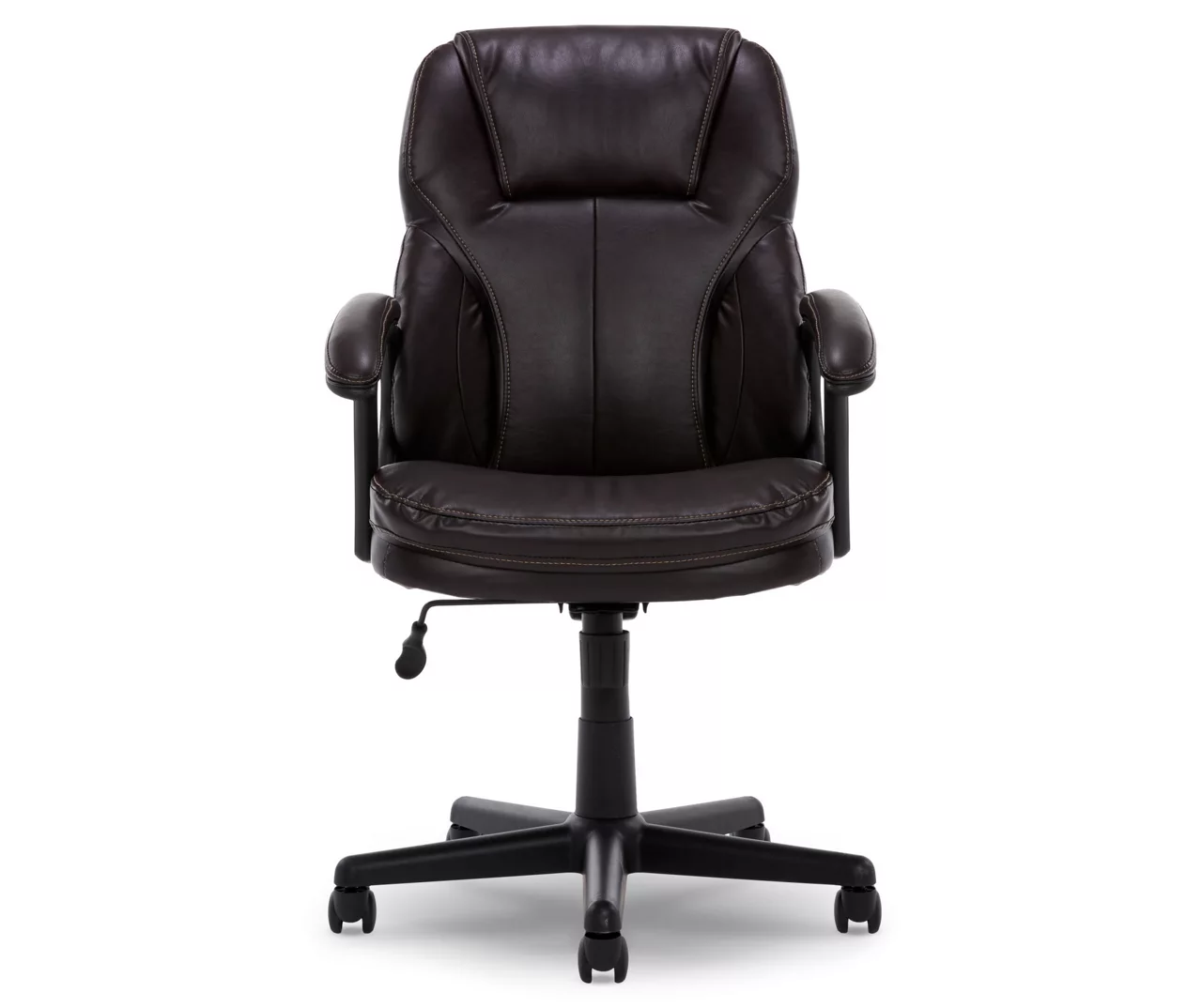 Mitchell Roasted Chestnut Vegan Leather Office Chair 3 Mitchell Roasted Chestnut Vegan Leather Office Chair
