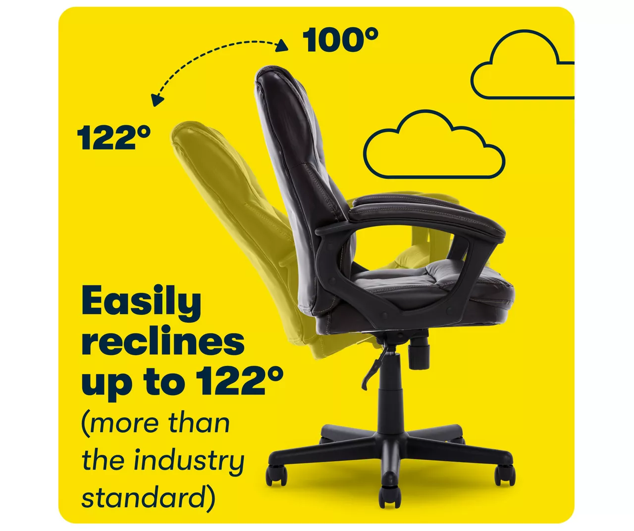 Mitchell Roasted Chestnut Vegan Leather Office Chair 9 Mitchell Roasted Chestnut Vegan Leather Office Chair - Image 7