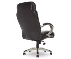 Dayton Dark Brown Big & Tall Bonded Leather Office Chair 13 Dayton Dark Brown Big & Tall Bonded Leather Office Chair -Storage supplies store 810590372 5