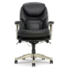 Claremont Black Bonded Leather Office Chair 2 Claremont Black Bonded Leather Office Chair -Storage supplies store 810590374 3