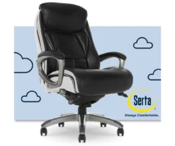 Serta Lautner Executive Bonded Leather Office Chair -Storage supplies store 810590376 1 1