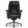 Lautner Black Executive Bonded Leather Office Chair