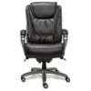 Baxter Black Big & Tall Bonded Leather Office Chair -Storage supplies store 810590377 3