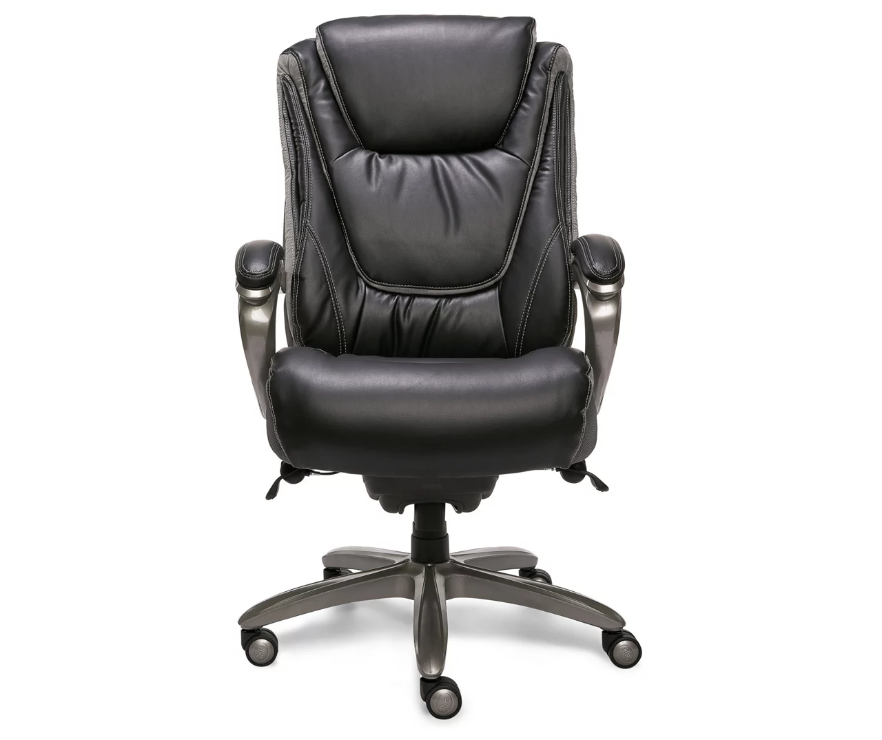 Baxter Black Big & Tall Bonded Leather Office Chair 3 Baxter Black Big & Tall Bonded Leather Office Chair