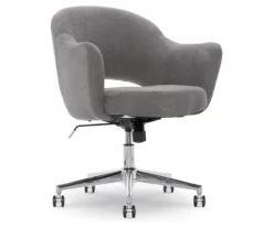 Valetta Gray Microfiber Office Chair 11 Valetta Gray Microfiber Office Chair -Storage supplies store 810590379 4