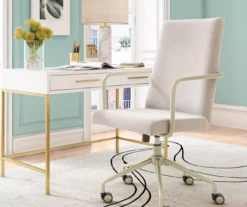 Giselle Velvet Office Chair -Storage supplies store 810590390 2