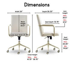 Giselle Velvet Office Chair -Storage supplies store 810590390 7