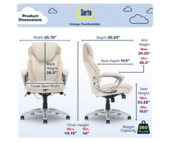 Serta Bryce Bonded Leather Office Chair 28 Serta Bryce Bonded Leather Office Chair -Storage supplies store 810590391 6