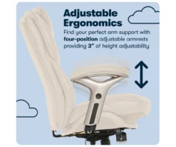 Serta Claremont Bonded Leather Office Chair -Storage supplies store 810590394 11 1