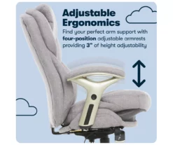 Serta Claremont Fabric Office Chair -Storage supplies store 810590395 11 1