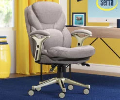 Claremont Light Gray Fabric Office Chair 18 Claremont Light Gray Fabric Office Chair -Storage supplies store 810590395 2